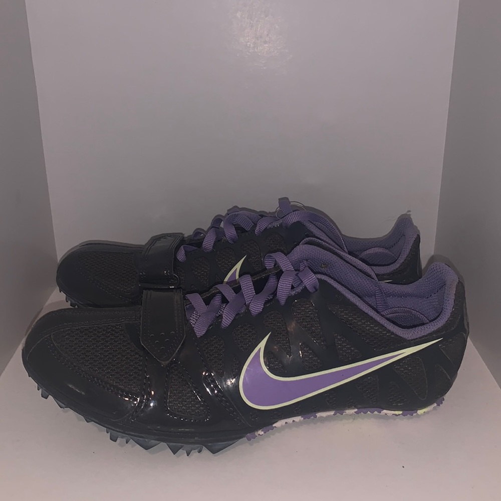 Nike Racing Spikes NEW Purple and Gray